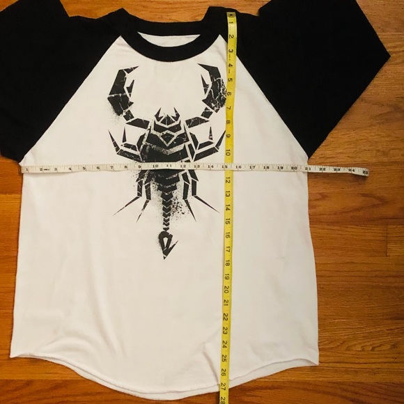 WWE licensed Sting Raglan- Large - Picture 5 of 10